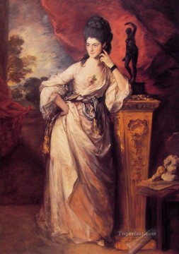  Lady Arte - Retrato de Lady Ligonier Thomas Gainsborough